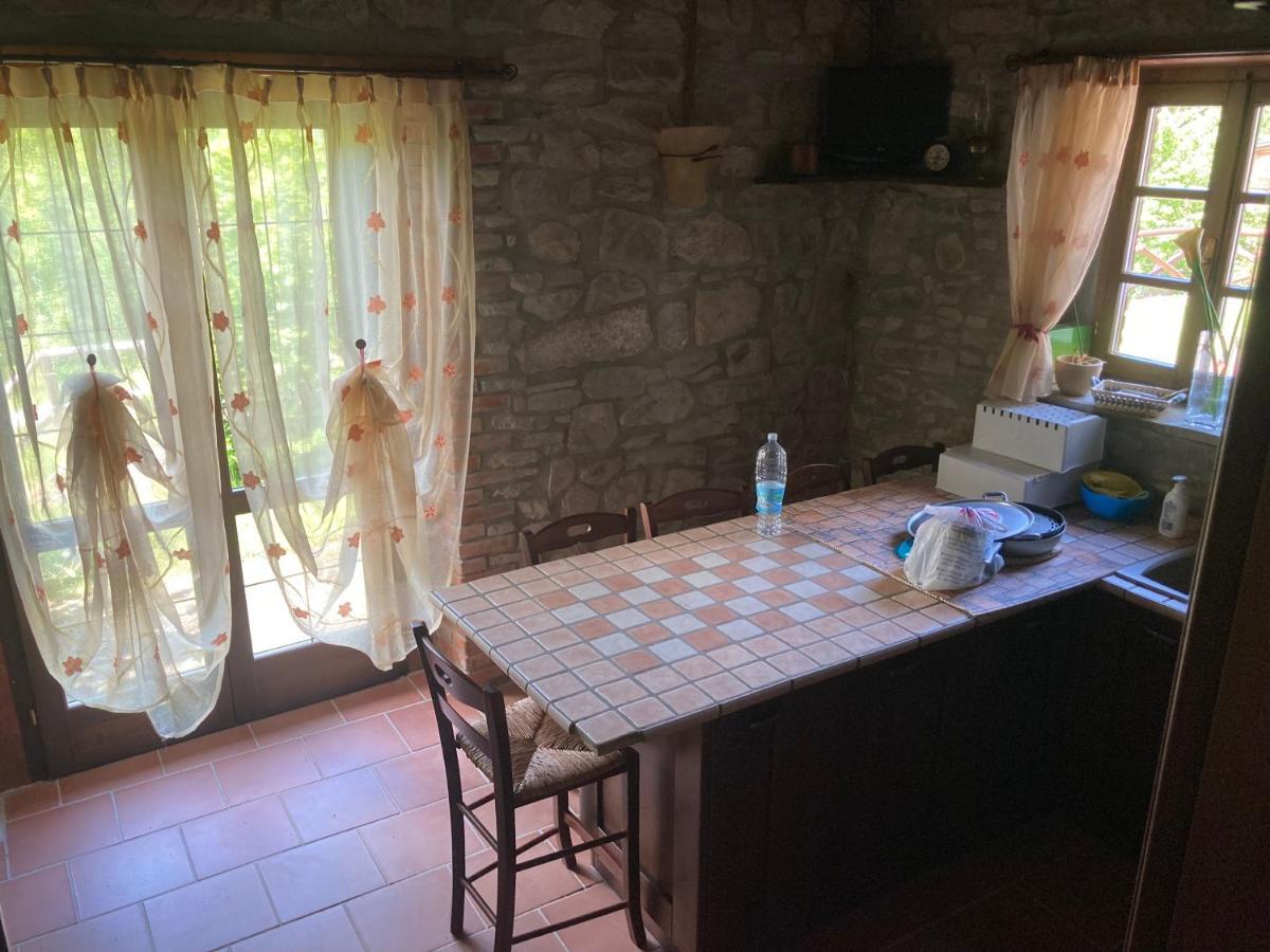 Casa In Sasso Con Piscina Villa Vernasca Bagian luar foto