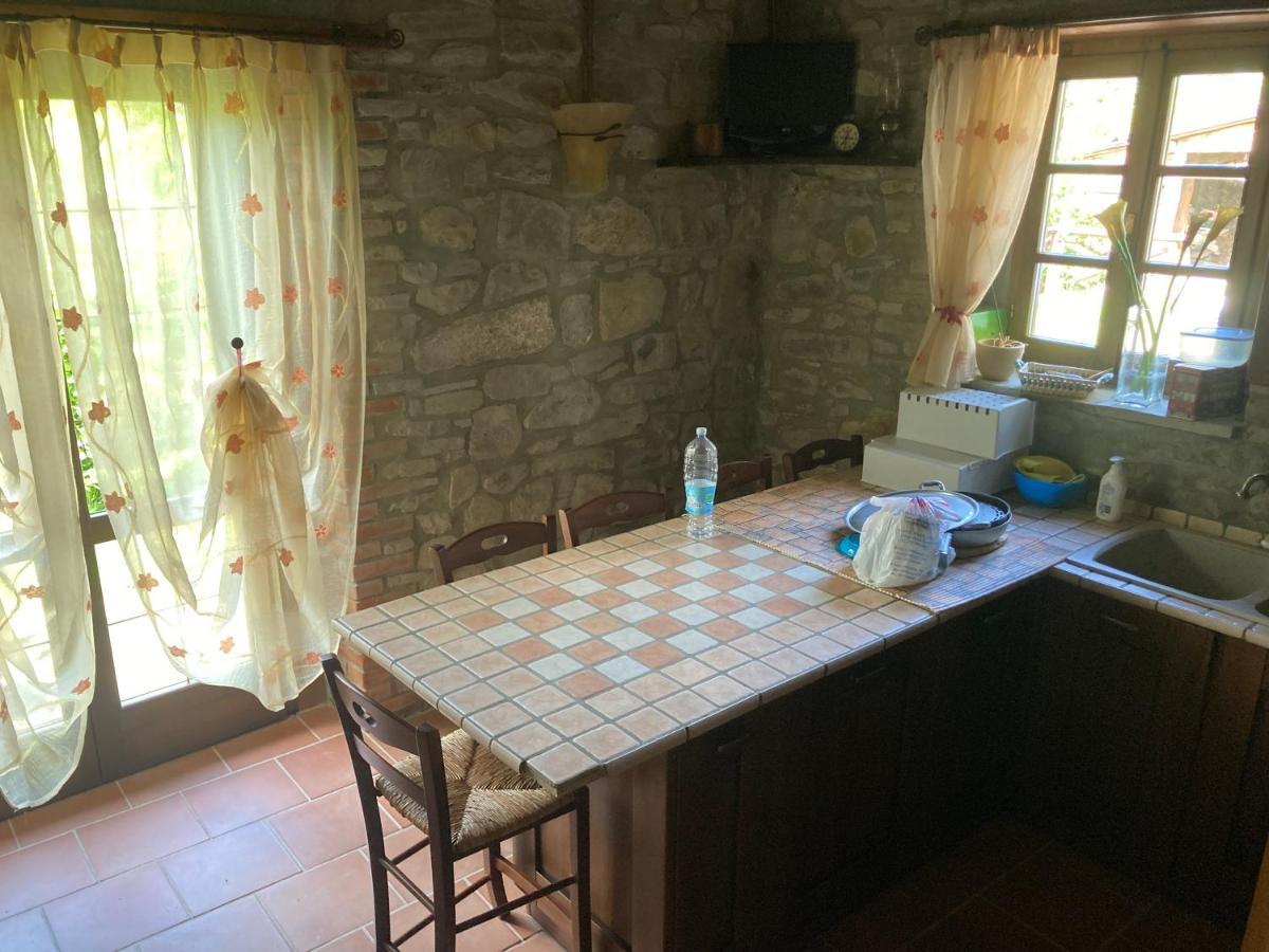 Casa In Sasso Con Piscina Villa Vernasca Bagian luar foto