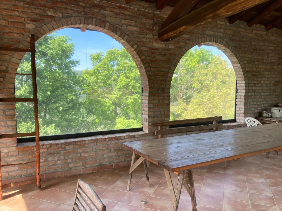 Casa In Sasso Con Piscina Villa Vernasca Bagian luar foto