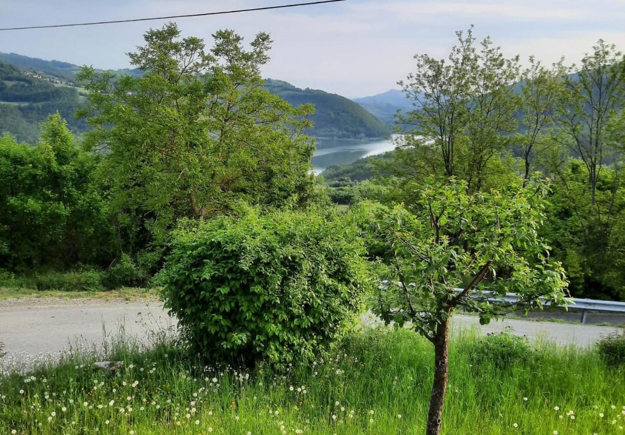 Casa In Sasso Con Piscina Villa Vernasca Bagian luar foto
